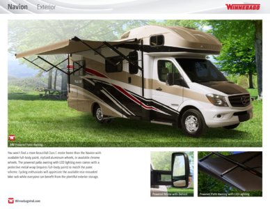 2016 Winnebago Navion Brochure page 8