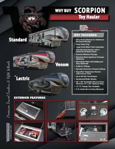 2016 Winnebago Scorpion Brochure page 1