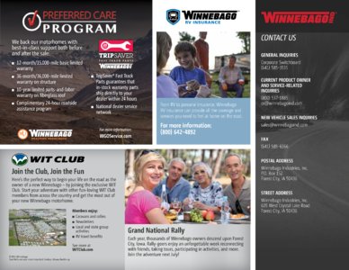 2016 Winnebago Solei Brochure page 24