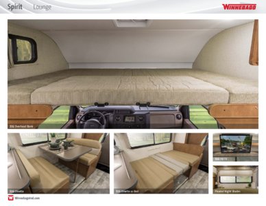 2016 Winnebago Spirit Brochure page 4