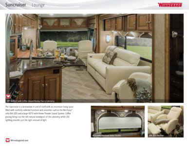 2016 Winnebago Suncruiser Brochure page 3