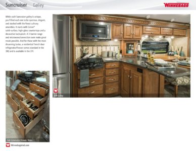 2016 Winnebago Suncruiser Brochure page 6