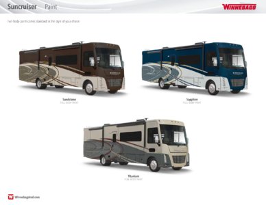 2016 Winnebago Suncruiser Brochure page 23