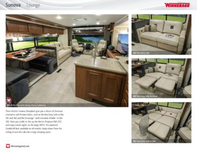 2016 Winnebago Sunova Brochure page 3