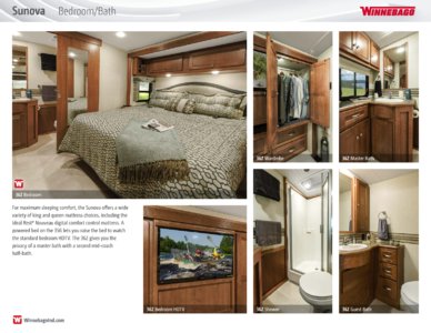 2016 Winnebago Sunova Brochure page 6