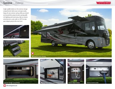 2016 Winnebago Sunova Brochure page 8