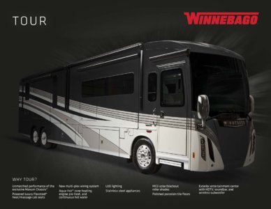 2016 Winnebago Tour Brochure page 1