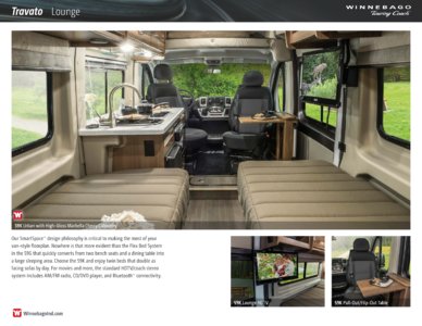 2016 Winnebago Travato Brochure page 3