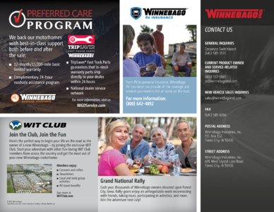 2016 Winnebago Travato Brochure page 20