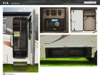 2016 Winnebago Via Brochure page 9