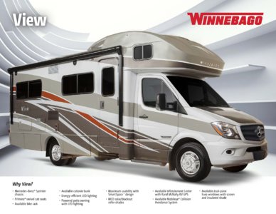 2016 Winnebago View Brochure page 1