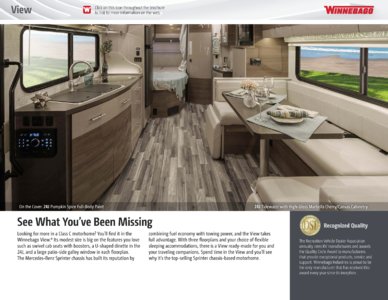 2016 Winnebago View Brochure page 2