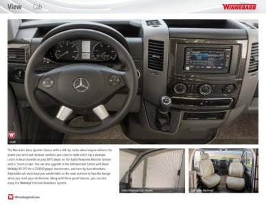 2016 Winnebago View Brochure page 7