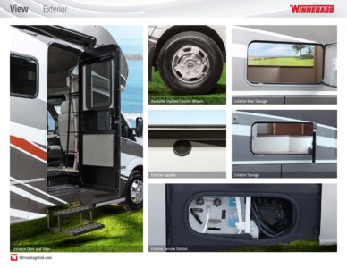 2016 Winnebago View Brochure page 9