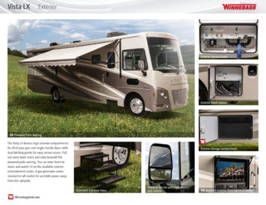 2016 Winnebago Vista LX Brochure page 9