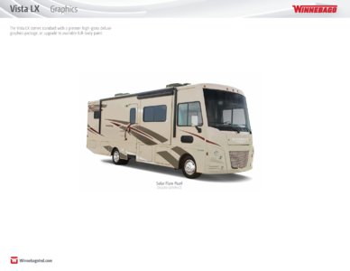 2016 Winnebago Vista LX Brochure page 20