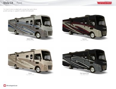 2016 Winnebago Vista LX Brochure page 21