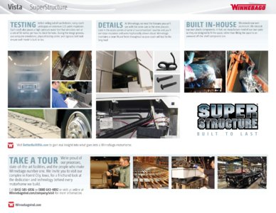2016 Winnebago Vista Brochure page 10