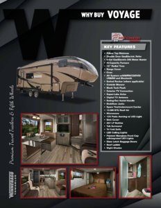 2016 Winnebago Voyage Brochure page 1