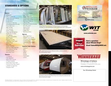 2016 Winnebago Winnie Drop Brochure page 4