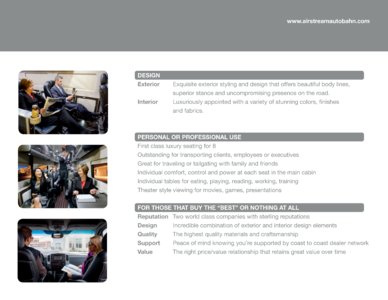 2017 Airstream Autobahn Brochure page 7