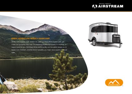 2017 Airstream Basecamp Europe Brochure page 3