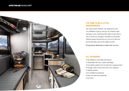 2017 Airstream Basecamp Europe Brochure page 4