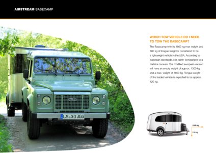 2017 Airstream Basecamp Europe Brochure page 10