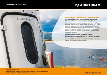 2017 Airstream Basecamp Europe Brochure page 12