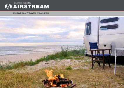 2017 Airstream European Travel Trailers French Brochure page 1