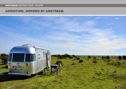 2017 Airstream European Travel Trailers French Brochure page 28