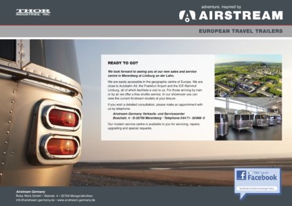 2017 Airstream European Travel Trailers Brochure page 36