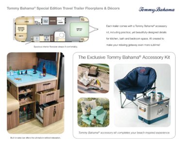 2017 Airstream Tommy Bahama Travel Trailer Brochure page 5