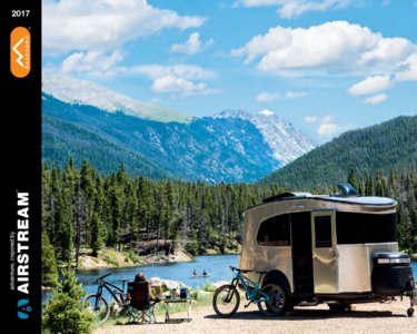 2017 Airstream Travel Trailer Basecamp Brochure page 1