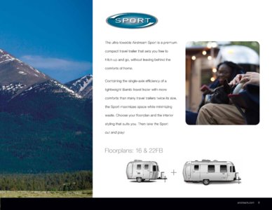 2017 Airstream Travel Trailers Brochure page 11