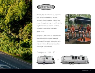 2017 Airstream Travel Trailers Brochure page 19