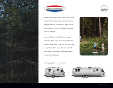 2017 Airstream Travel Trailers Brochure page 39