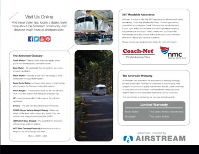 2017 Airstream Travel Trailers Brochure page 55