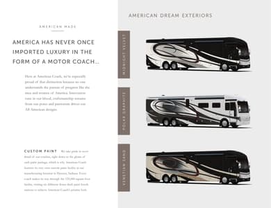 2017 American Coach American Dream Brochure page 7
