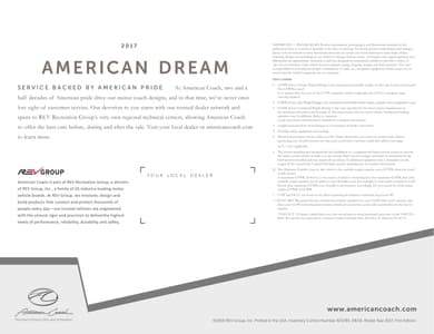 2017 American Coach American Dream Brochure page 12