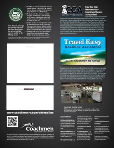 2017 Coachmen Adrenaline Brochure page 8