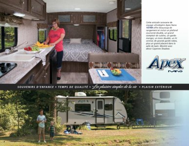 2017 Coachmen Apex French Brochure page 8