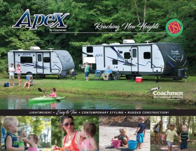 2017 Coachmen Apex Brochure page 1