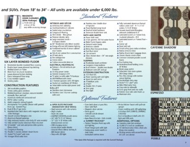 2017 Coachmen Apex Brochure page 7