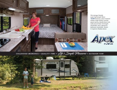 2017 Coachmen Apex Brochure page 8