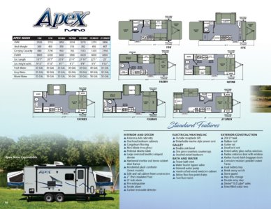 2017 Coachmen Apex Brochure page 10