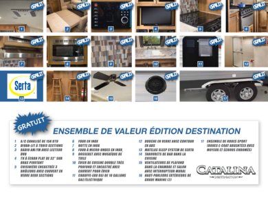2017 Coachmen Catalina Destination French Brochure page 5