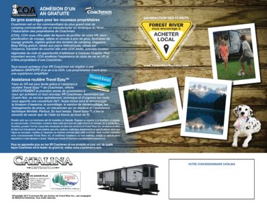 2017 Coachmen Catalina Destination French Brochure page 8