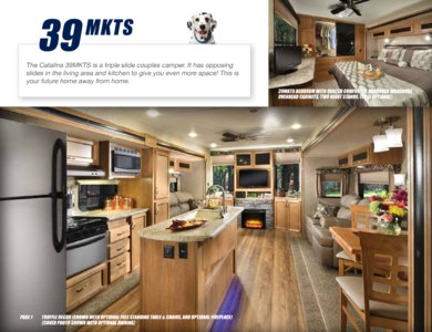 2017 Coachmen Catalina Destination Brochure page 2