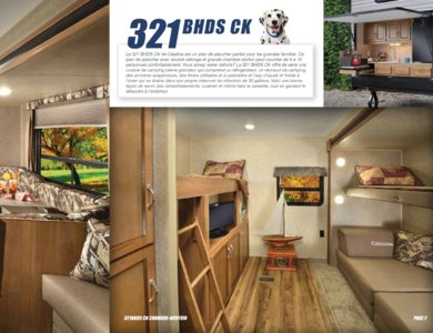 2017 Coachmen Catalina SBX French Brochure page 3